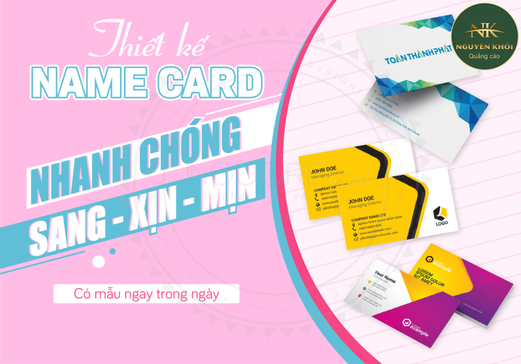 Bộ sưu tập mẫu card visit đa dạng – phù hợp với mọi ngành nghề, phong cách và cá tính