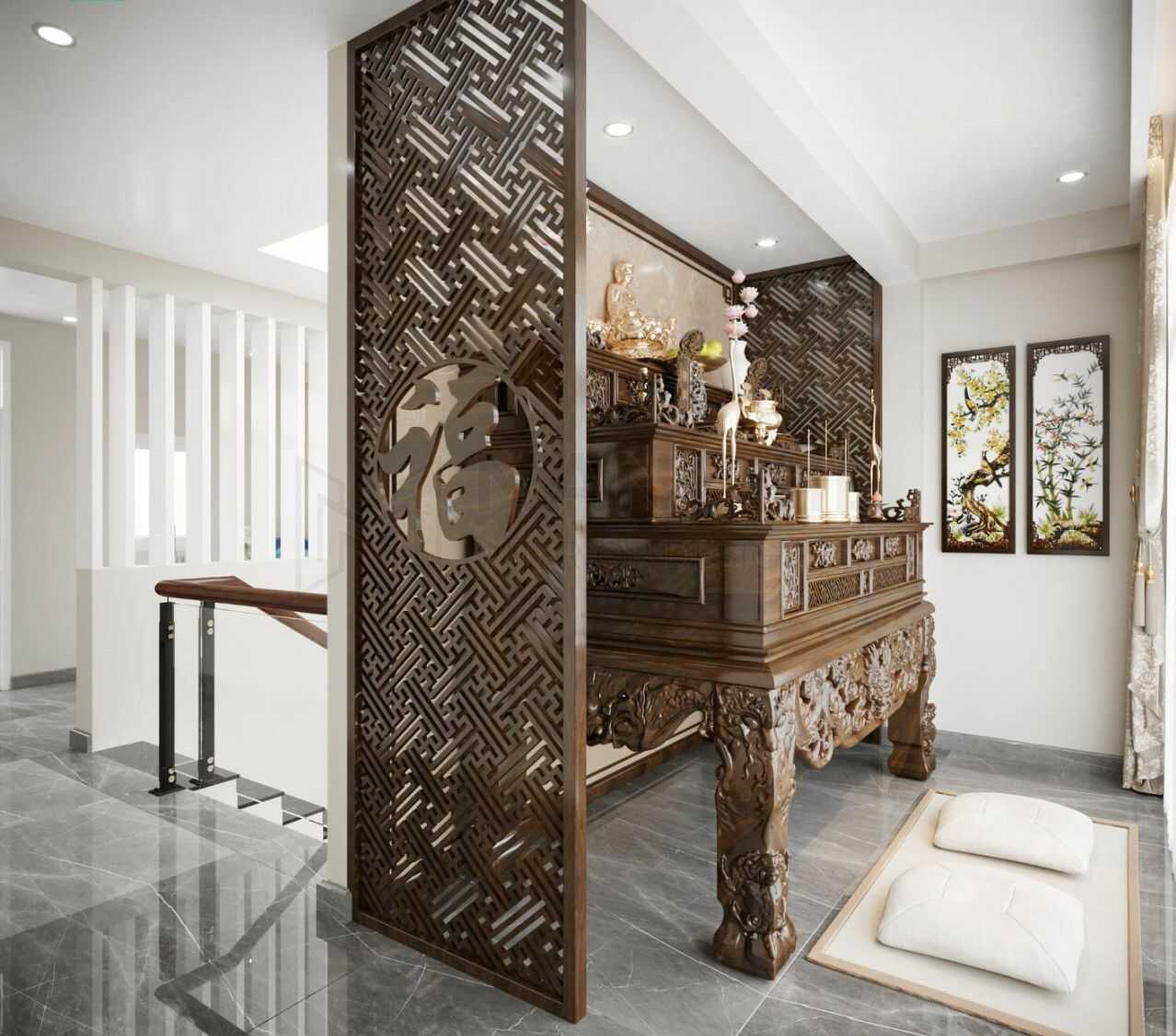 Lắp đặt vách ngăn CNC phòng thờ uy tín, giá tốt tại Hải Phòng