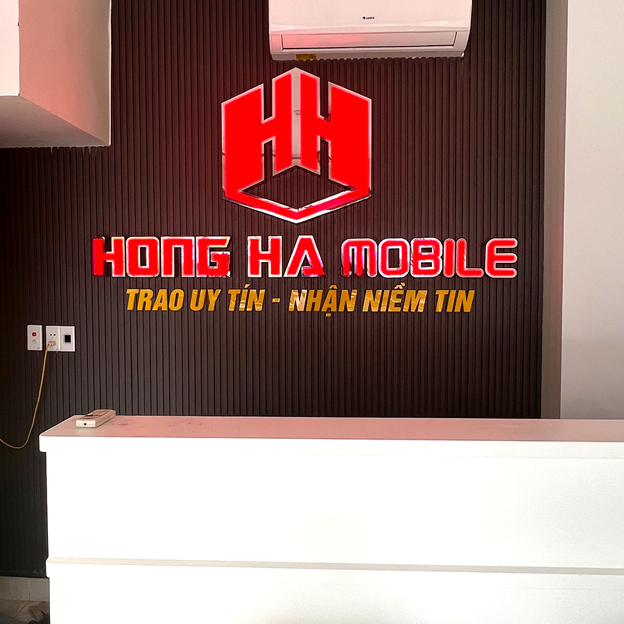 VÁCH LAM SÓNG CHỮ NỔI INOX CÓ ĐÈN, KHÔNG ĐÈN