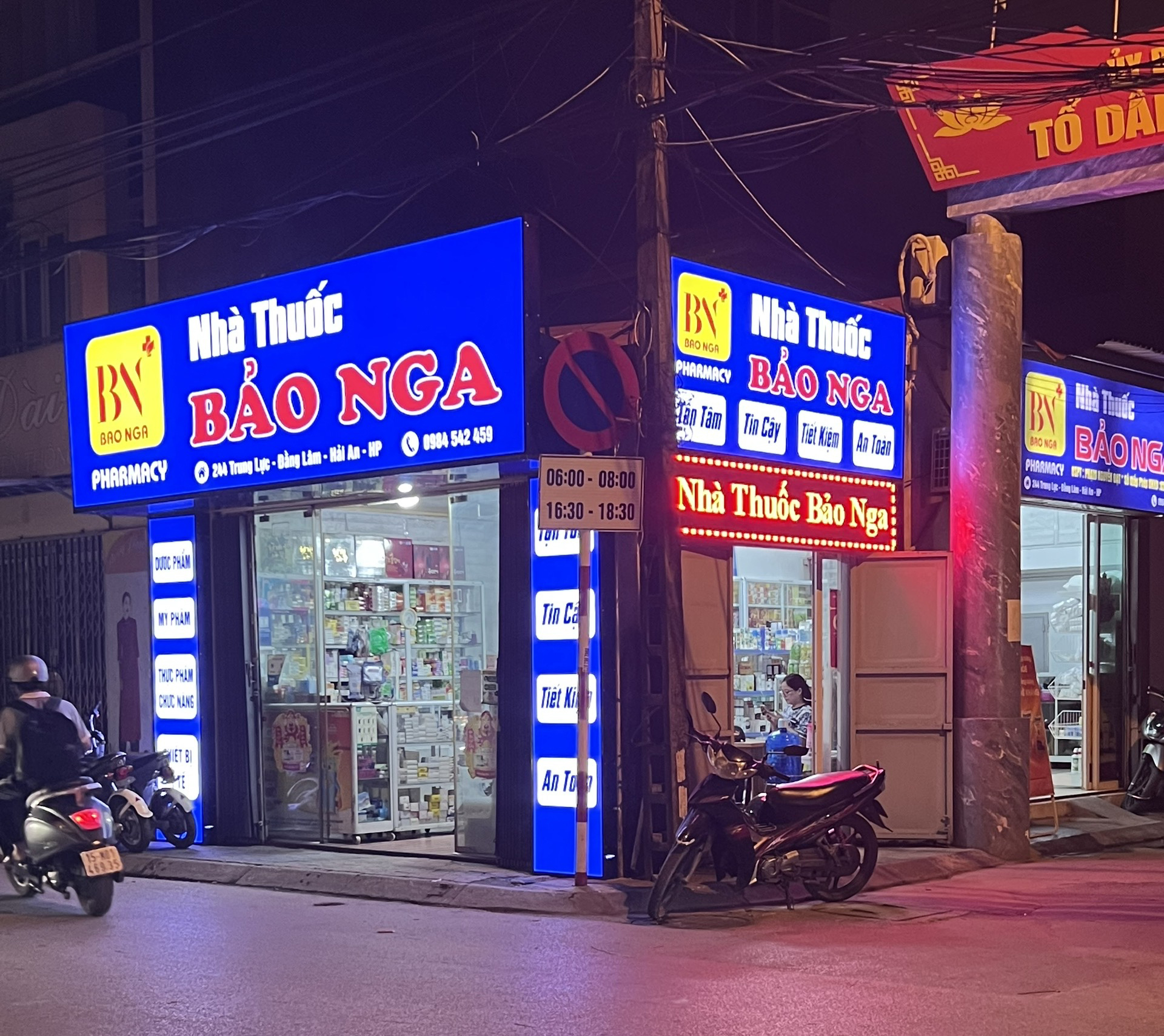 Biển Bạt 3M Nhà thuốc Bảo Nga