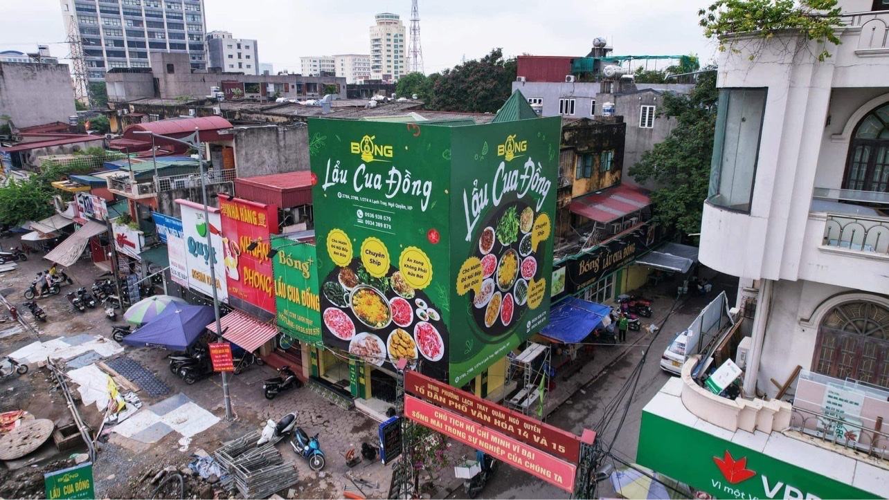 Biển bạt Hiflex BỐNG LẨU CUA ĐỒNG