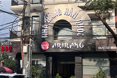 Tranh điện siêu sáng - Nhà hàng Hàn Quốc ARIRANG