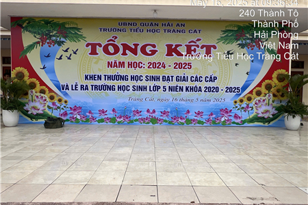 BIỂN BẠT HIFLEX TỔNG KẾT NĂM HỌC