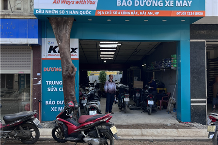 BIỂN BẠT 3M KIXX – TRUNG TÂM SỬA CHỮA DƯƠNG ĐỊNH