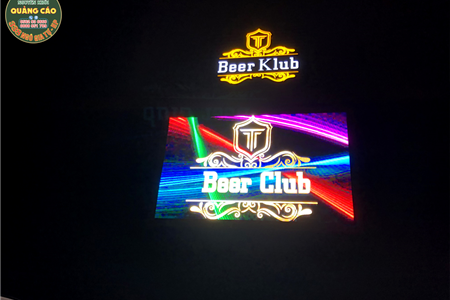 Màn hình Led đẹp tại Beer Klub - Quảng cáo Nguyên Khôi